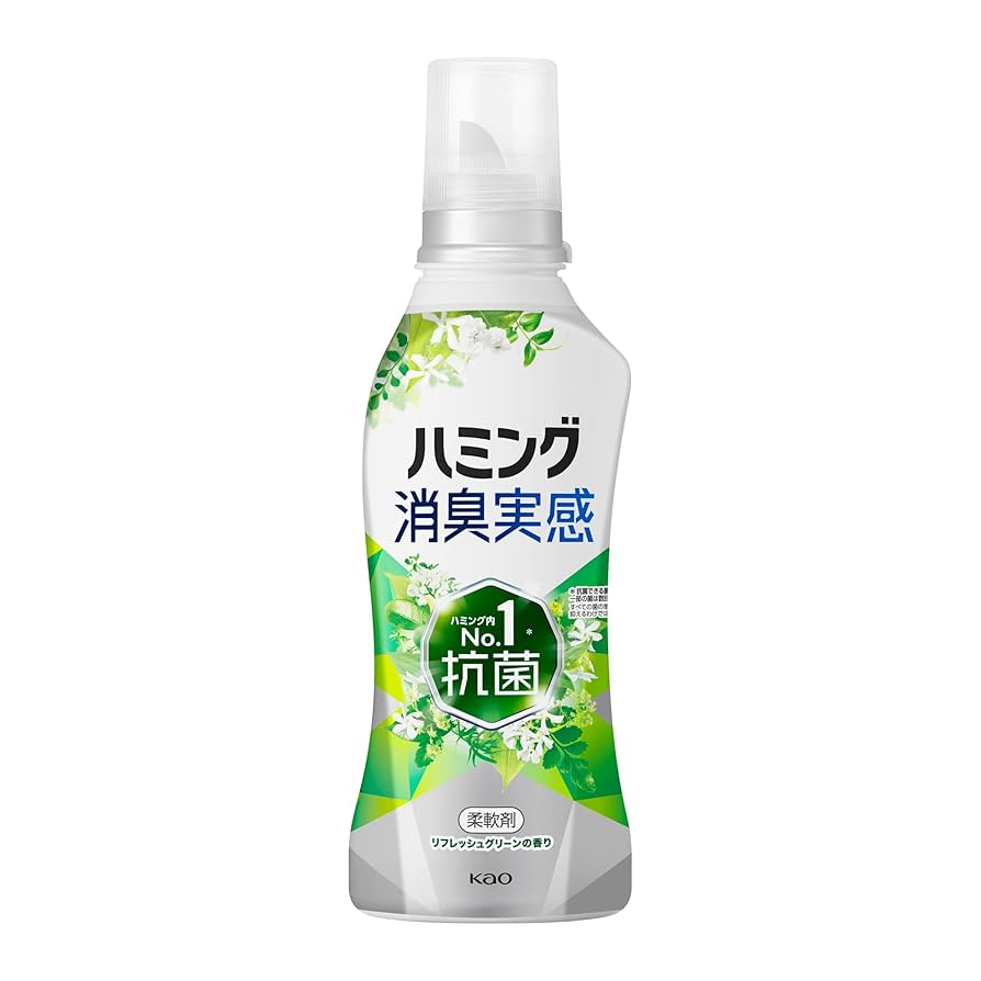 花王 - 【売りつくし！】ハミング消臭実感980ml×10個510ml×1個 Amazon | 花王 ハミング消臭実感 リフレッシュグリーン詰替特大